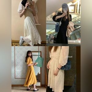 Beautiful yellow dress brand new one size